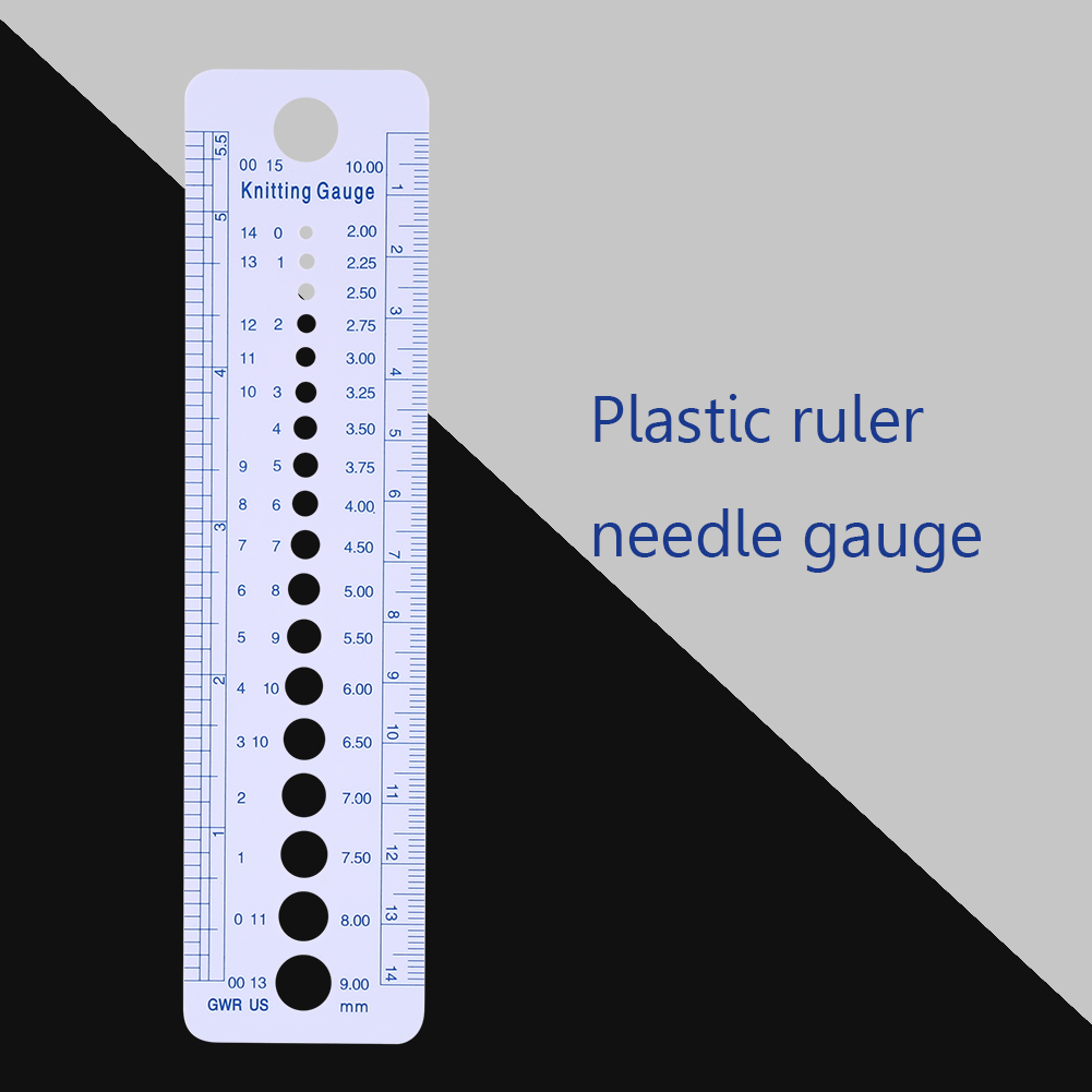 Sewing Gauge Ruler - Linijka do patchworku, plastikowa linijka do