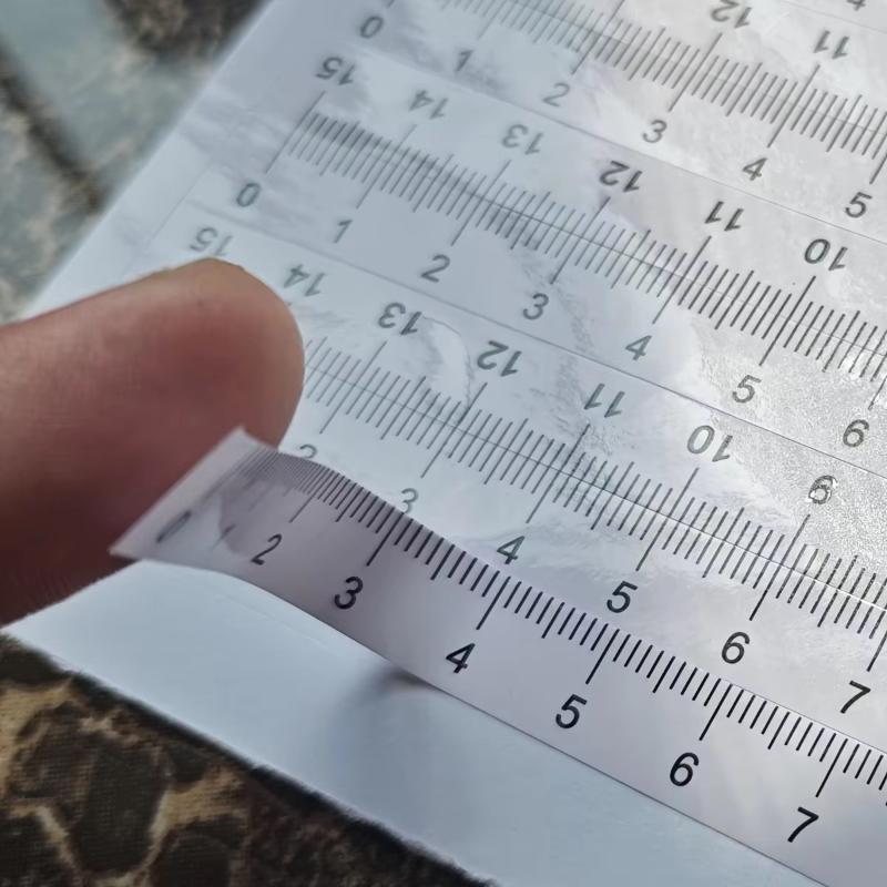 Sewing Gauge Ruler - 10-częściowy samoprzylepny zestaw linijek, odpowiedni do
