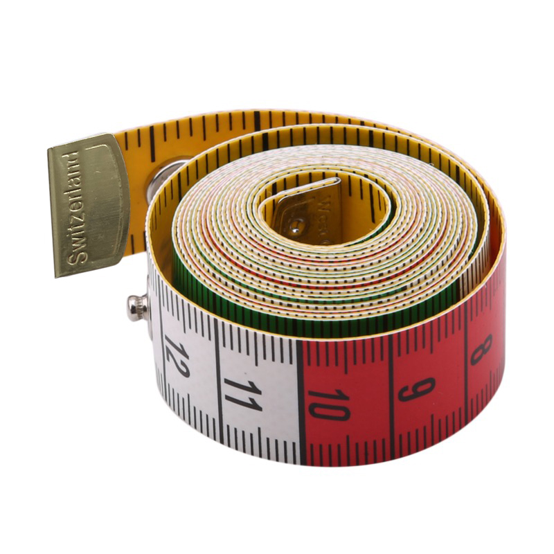 Sewing Gauge Ruler - Miarka krawiecka miękka 1.5M z zatrzaskami,