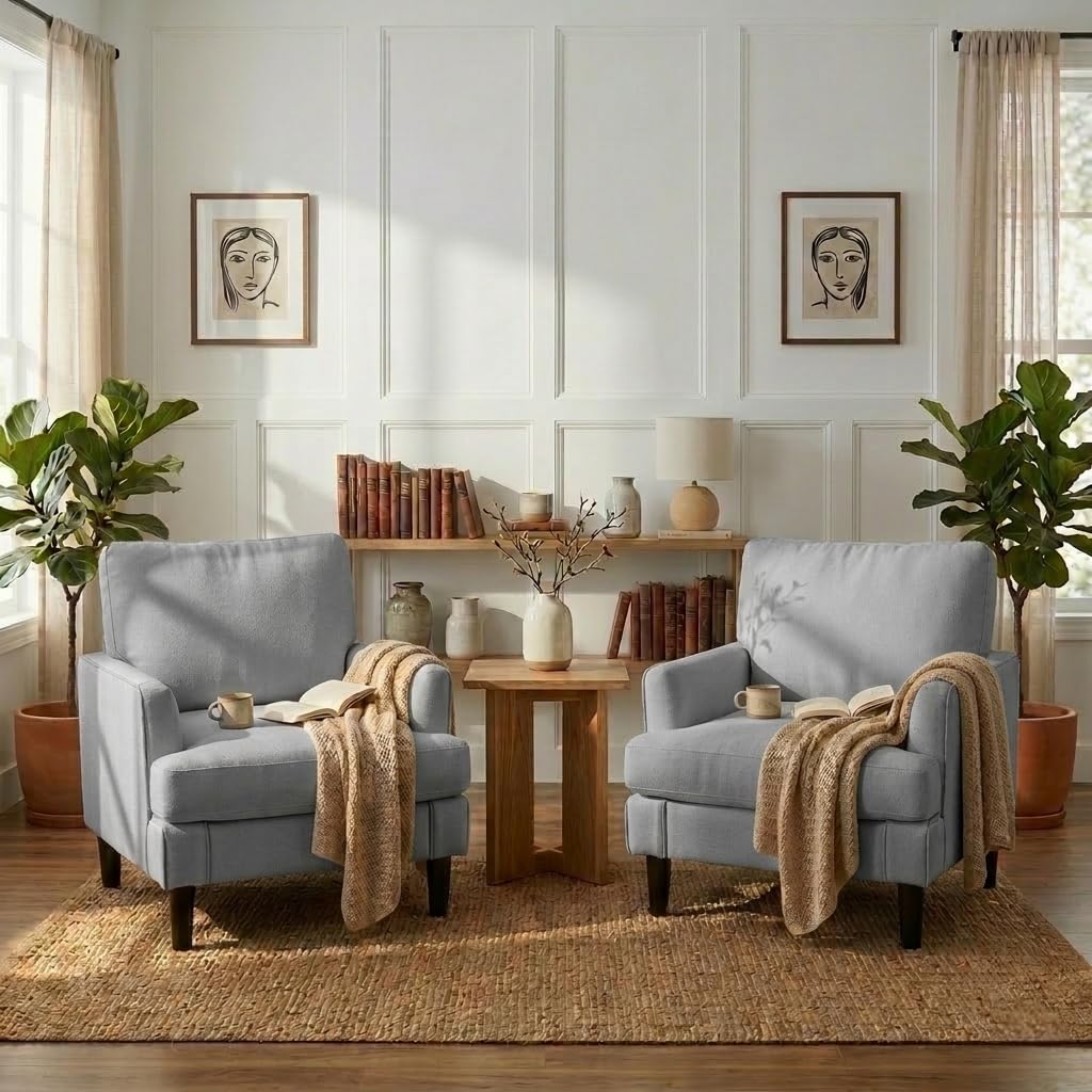 Century Textile & Sewing Supply By Owner - # Zestaw foteli akcentujących w stylu