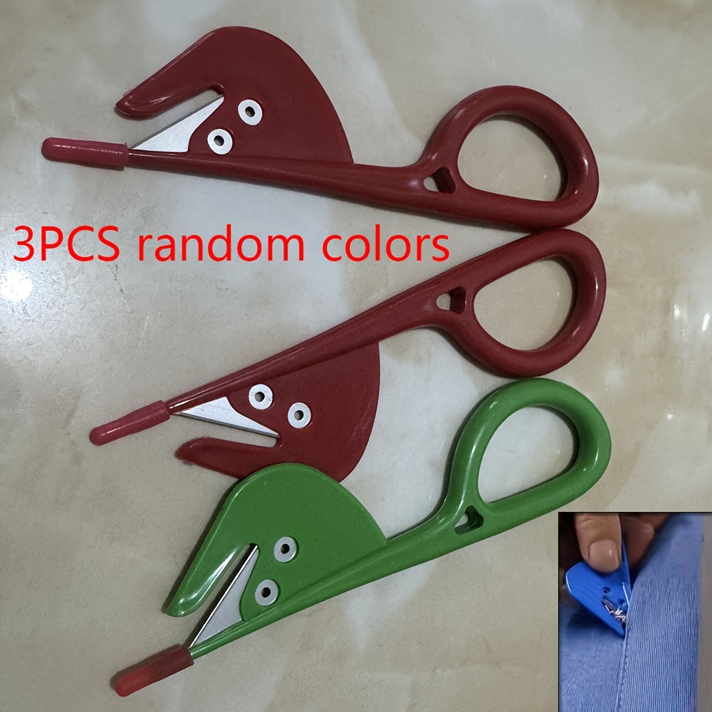 Seam Ripper Tool - 3 szt. Plastikowy Nóż do Cięcia