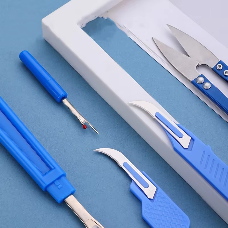 Seam Ripper Tool - Zestaw 5 szt. rozpruwaczy szwów do