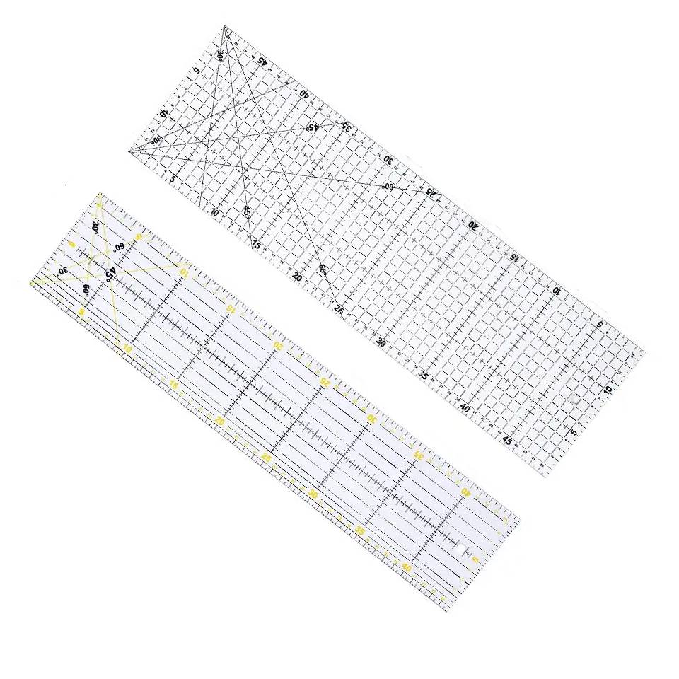 Sewing Gauge Ruler - Fenrry wielowymiarowa akrylowa linijka do patchworku