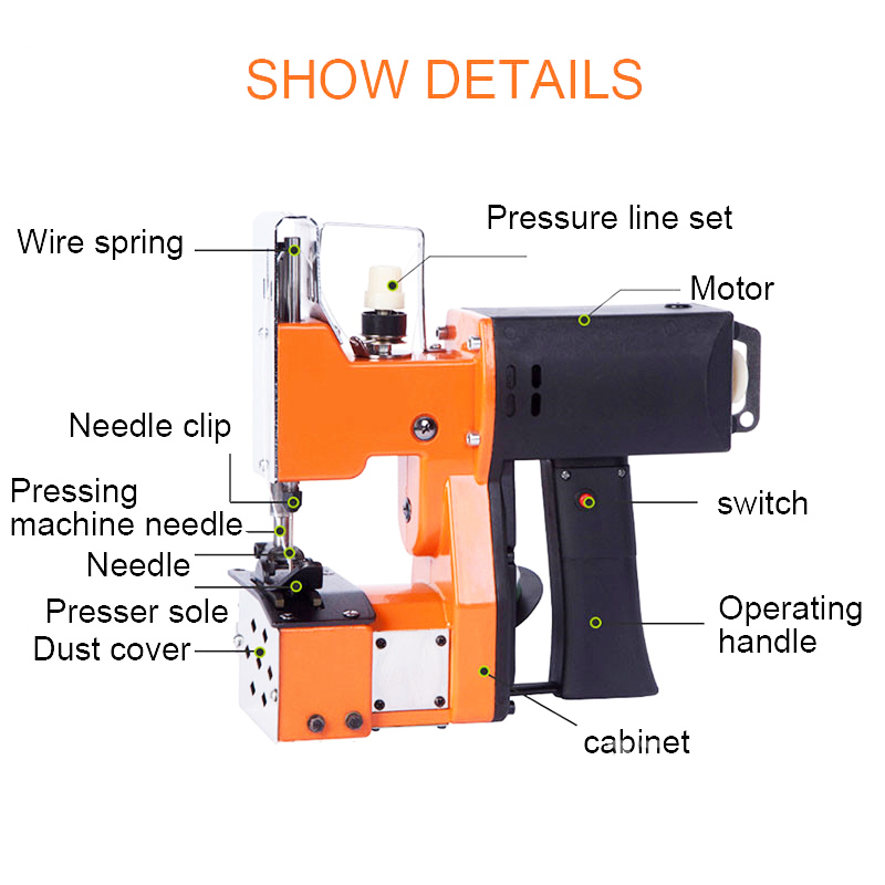 Przenośna elektryczna maszyna  – Sewing Machine In Textile recenzja i cena