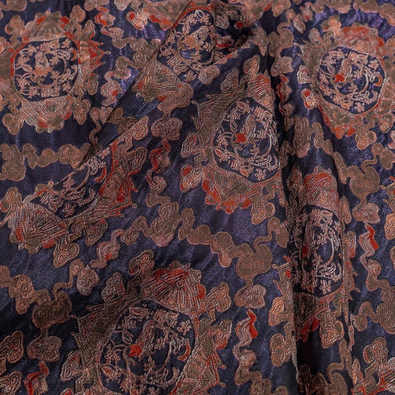 Fioletowo-czerwona rayonowa tk – Sewing Fabric recenzja i cena