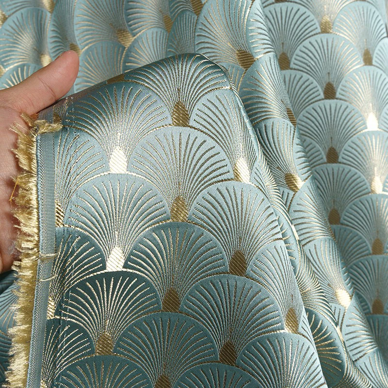 Tkanina żakardowa brokatowa w  – Sewing Fabric recenzja i cena