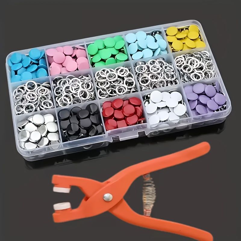100 szt. Kolorowych metalowych – Snap Button Plier recenzja i cena