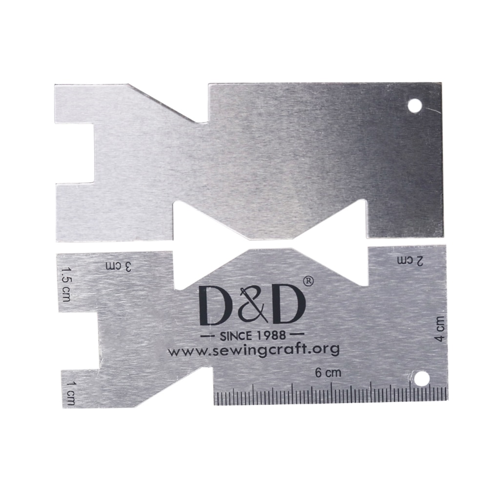 Metalowy miernik linijka do pi – Sewing Gauge Ruler recenzja i cena