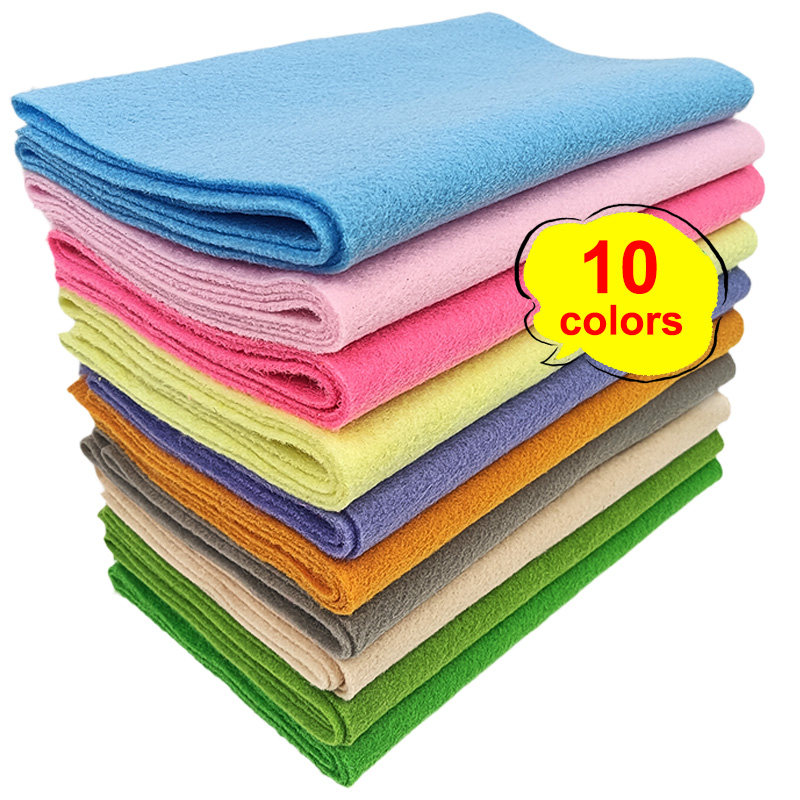 10 sztuk miękkich arkuszy filc – Is Sewing A Textile Craft recenzja i cena