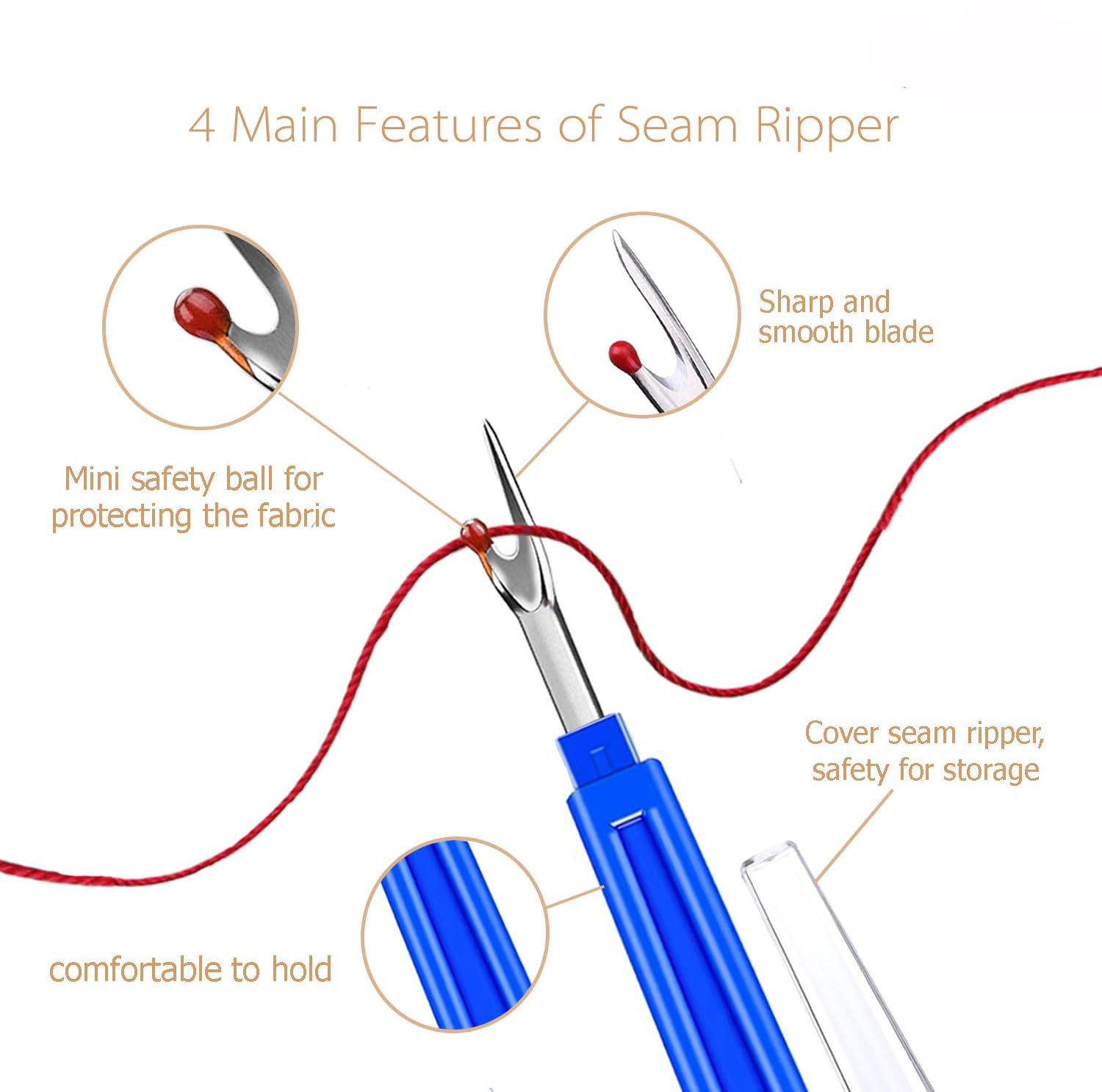Zestaw do rozpruwania szwów, r – Seam Ripper Tool recenzja i cena