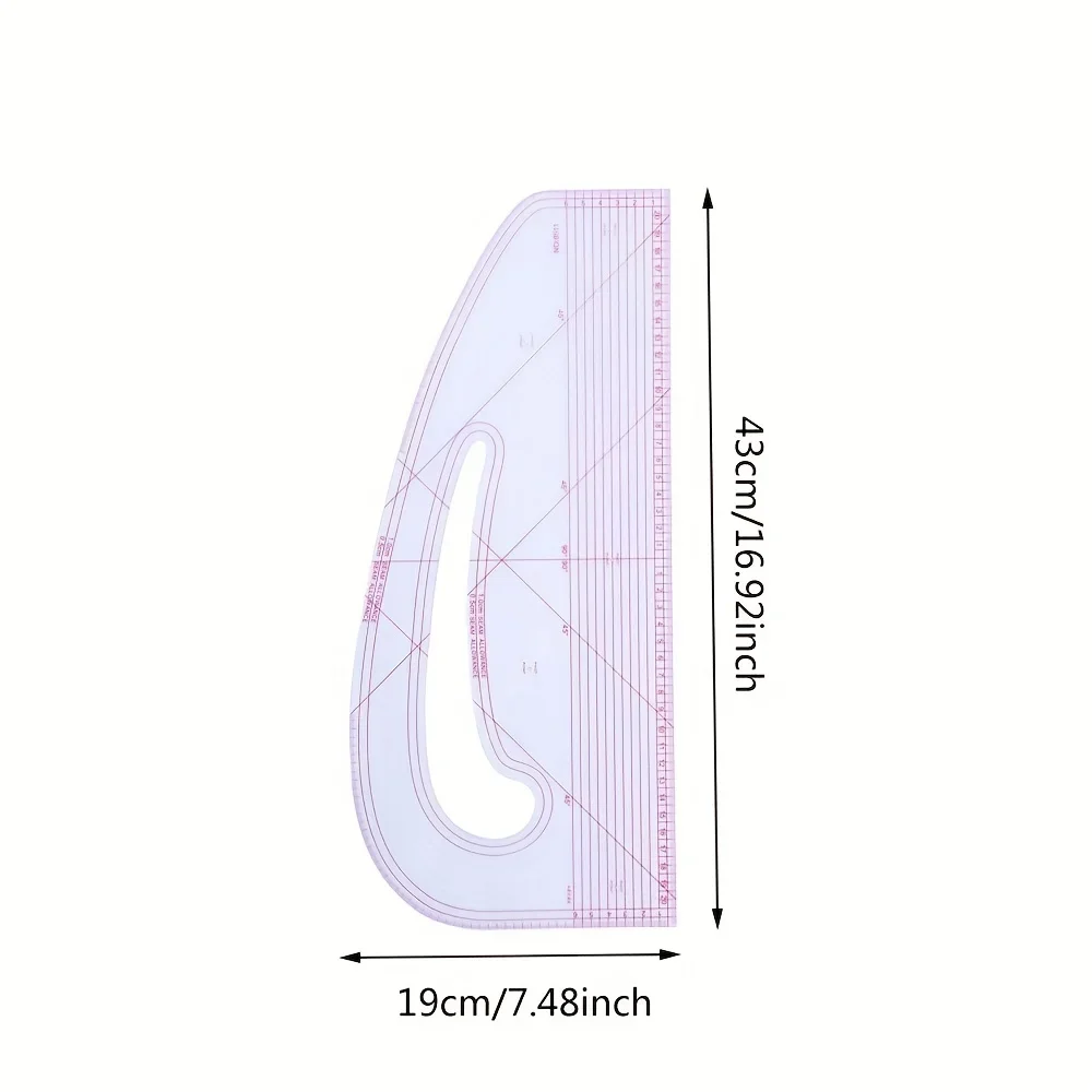 Linijka do szycia odzieży, lin – Sewing Gauge Ruler recenzja i cena