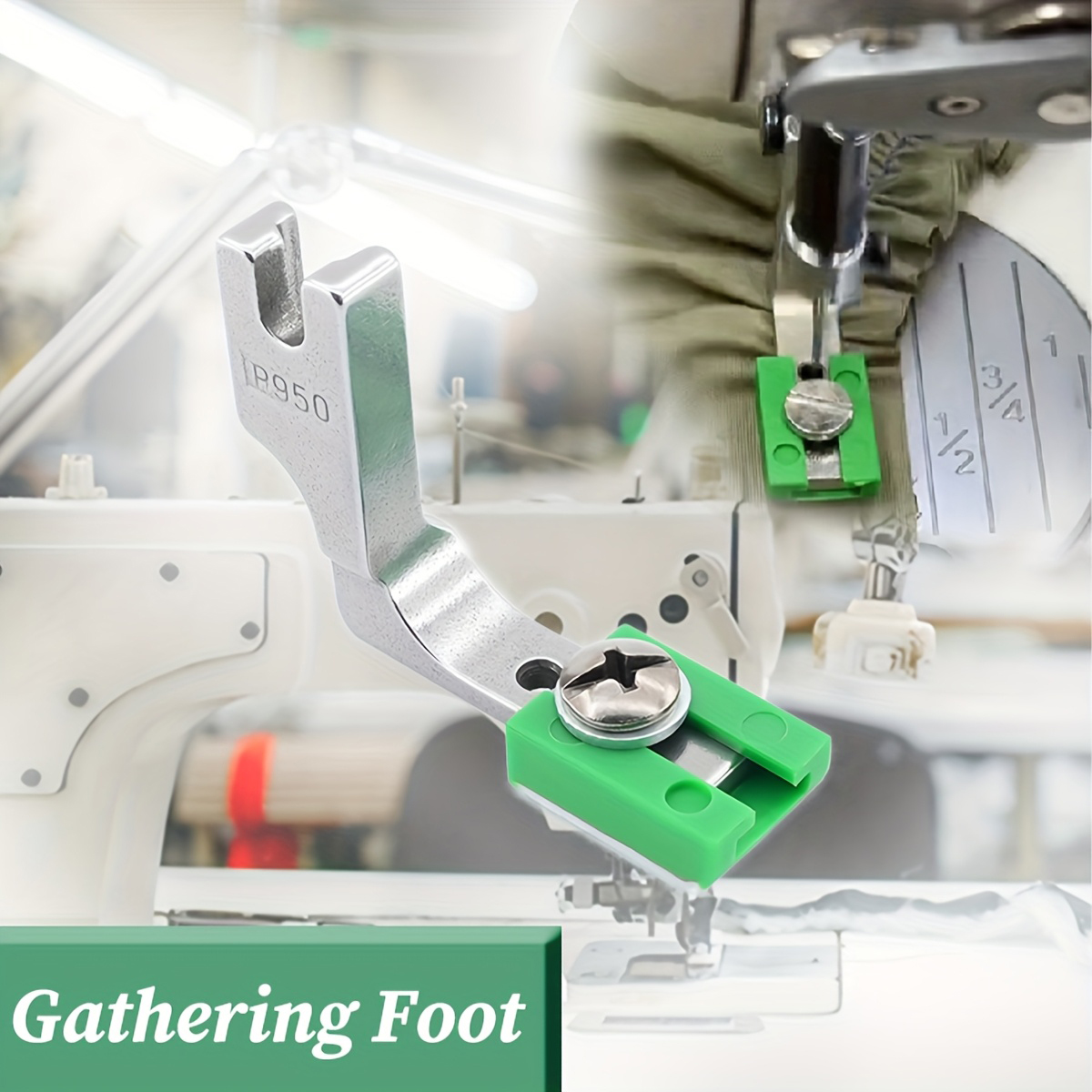 Stopka do szycia z falbankami  – Textile Sewing Machines recenzja i cena