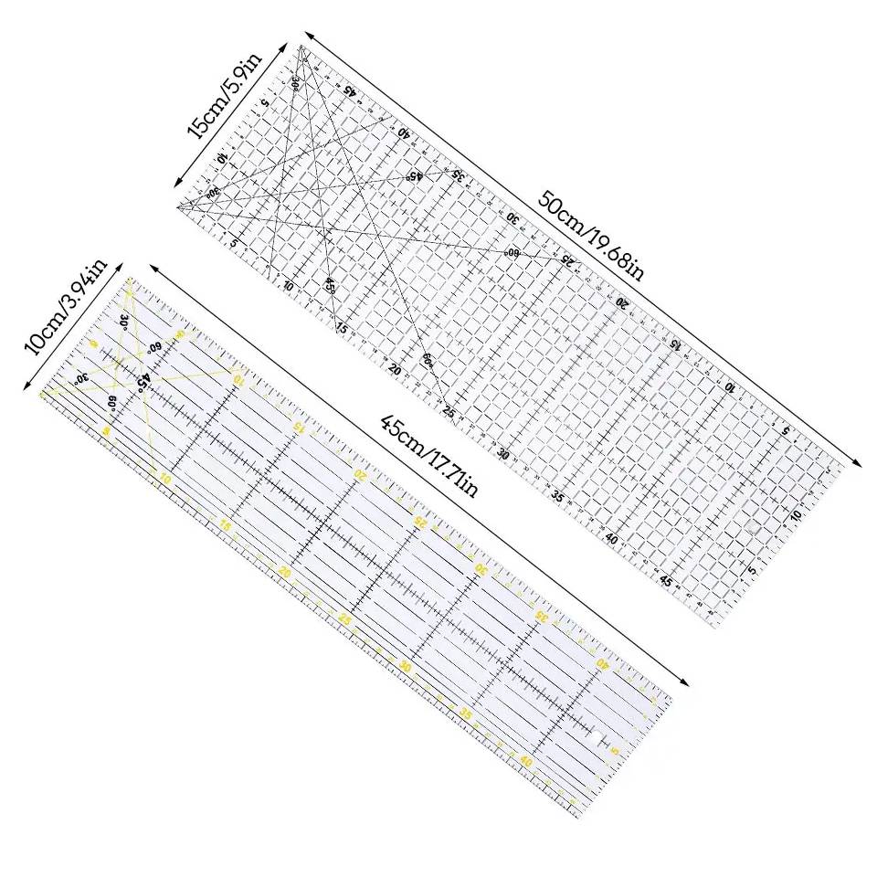 Fenrry wielowymiarowa akrylowa – Sewing Gauge Ruler recenzja i cena